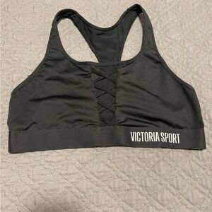 Victoria Sport by Victoria Secret black Sports Bra Sz:L